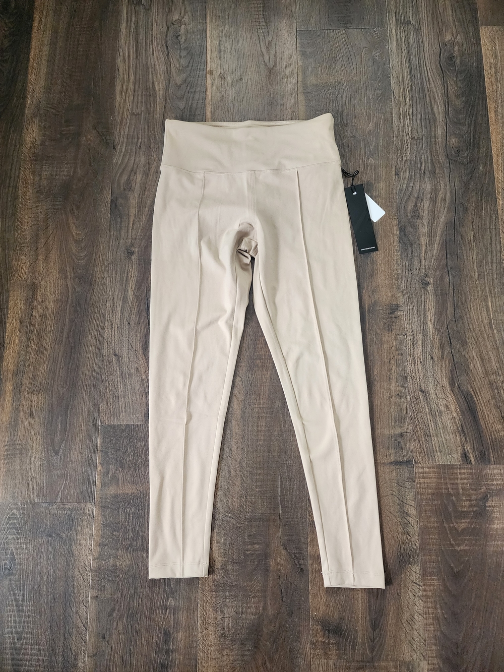 Kyodan Nude/Beige High-Waist Track Pants
